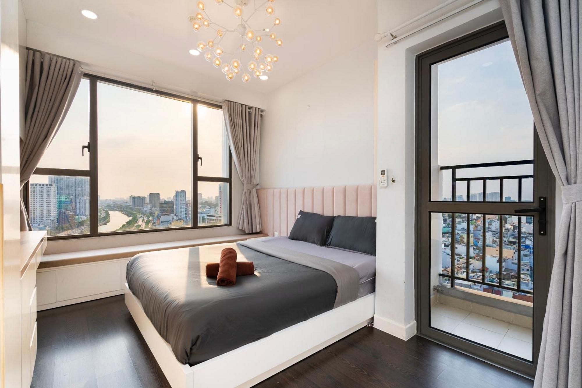 Double E Saigon Apartment In Rivergate Building Πόλη Χο Τσι Μινχ Εξωτερικό φωτογραφία